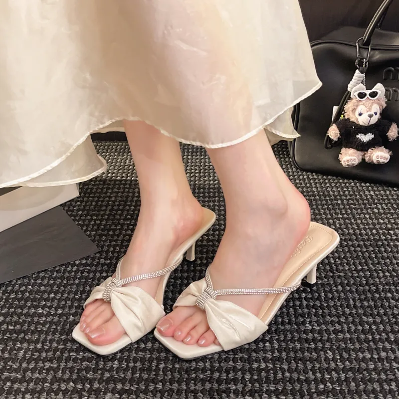 Dawei's House Rubber Sole Slip Resistant Slide Slippers Women's Gift Box Set-12
