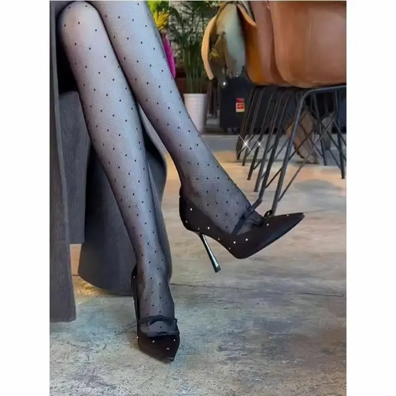 Dawei's House High Heels Women's Black-2