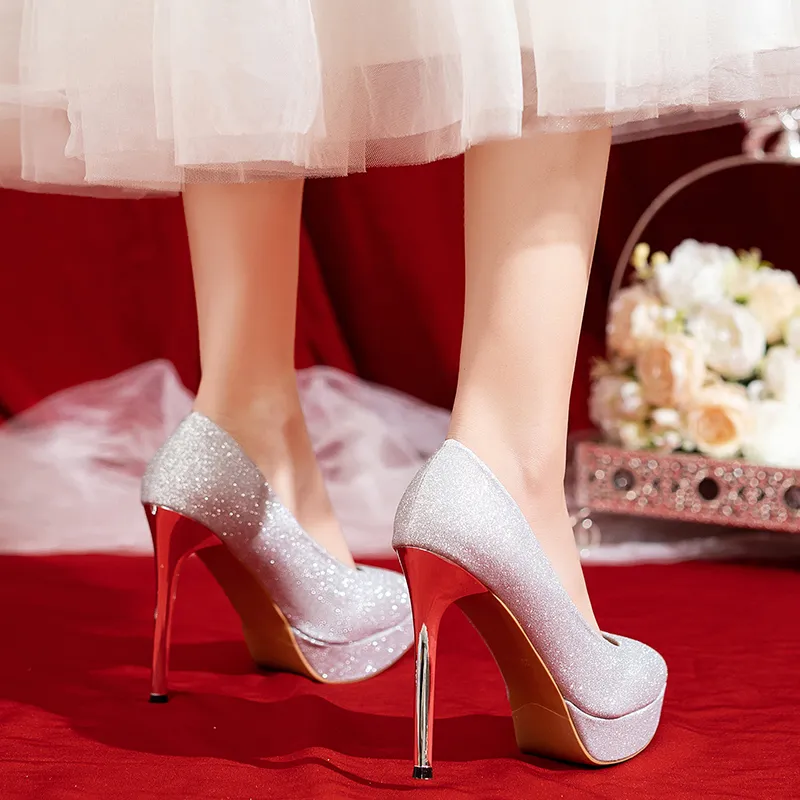 Dawei's House Slim Heel High Heels Women's-8