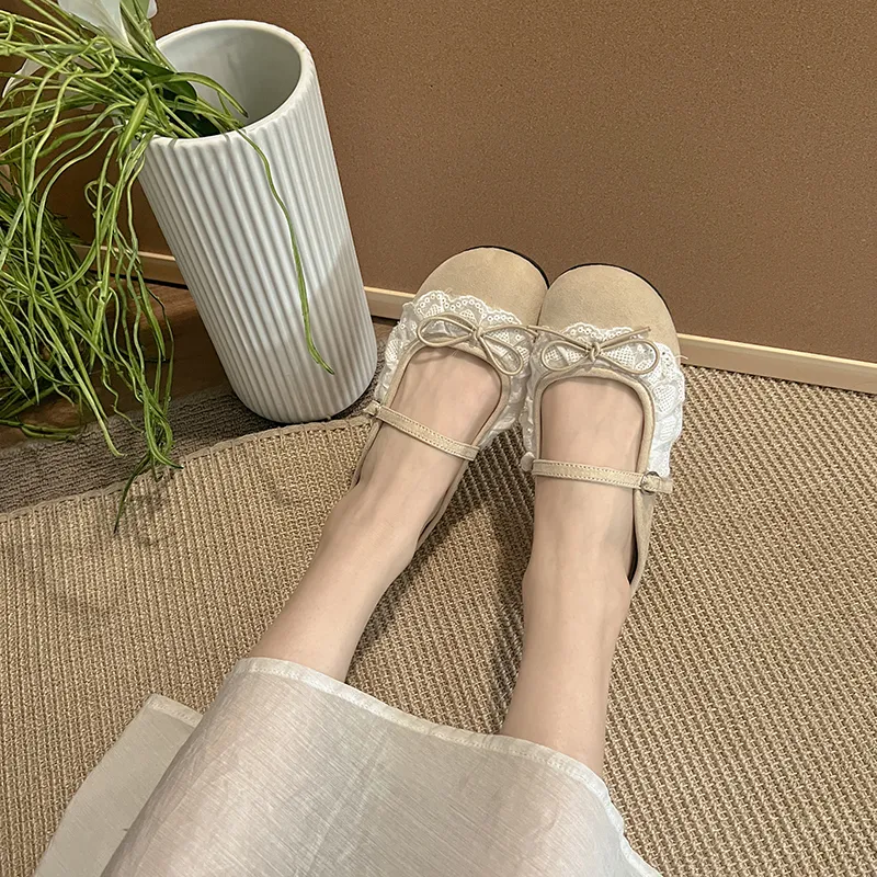 Dawei's House Rubber Sole Odor Resistant Abrasion Resistant Slip Resistant Closed Toe Slippers Women's-3