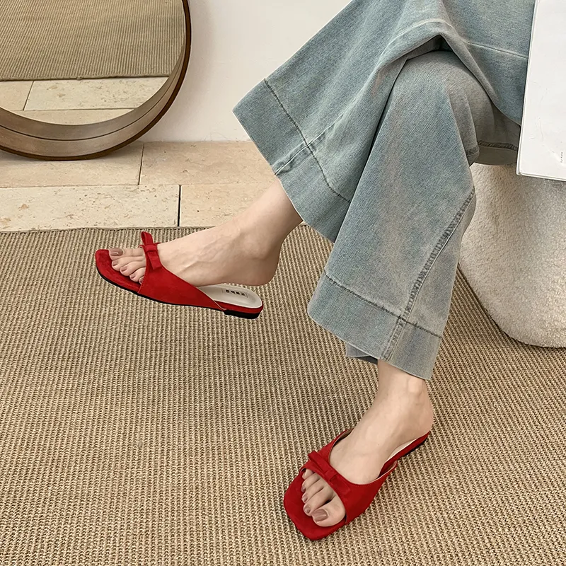 Dawei's House Slip Resistant Odor Resistant Abrasion Resistant Slide Slippers Women's-4