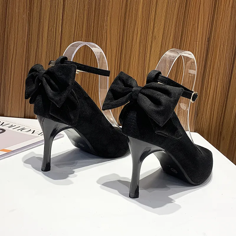 Dawei's House Slim Heel High Heels Women's-1