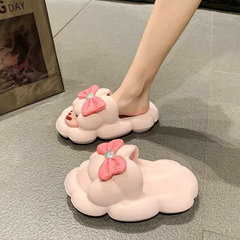 Dawei's House EVA Antibacterial, Slip Resistant, Odor Resistant Slide Slippers Women's-9