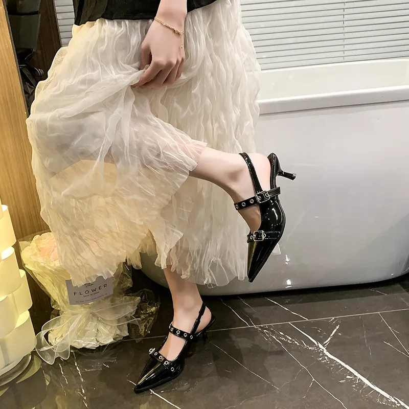 Dawei's House Slim Heel High Heels Women's Gift Box Set-2