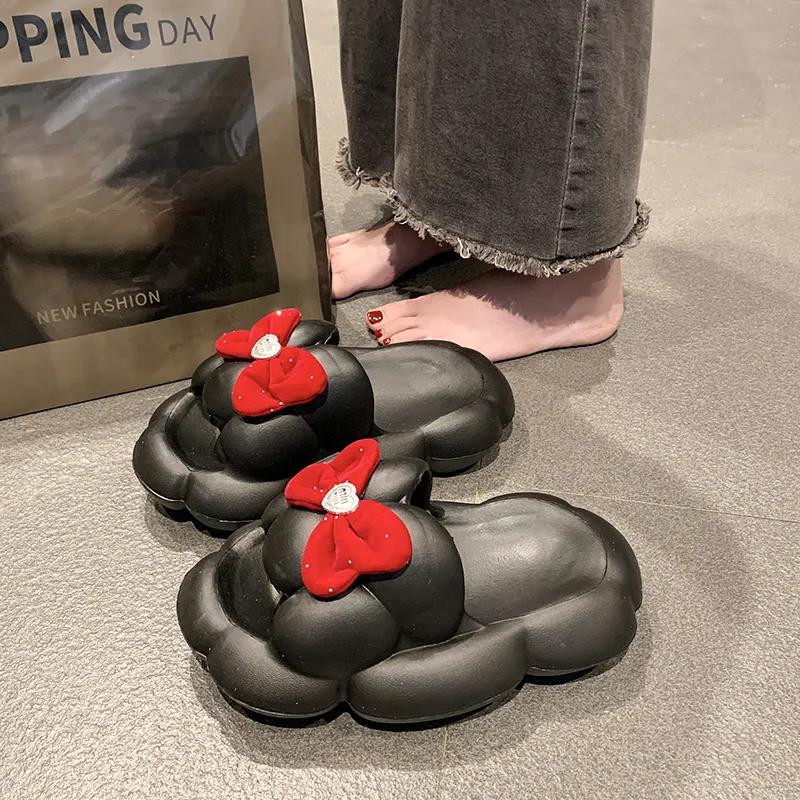 Dawei's House EVA Antibacterial, Slip Resistant, Odor Resistant Slide Slippers Women's-23