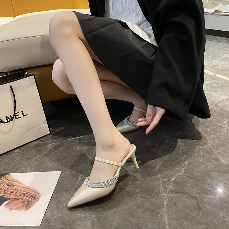 Dawei's House Rubber Sole Slip Resistant Closed Toe Slippers Women's Gift Box Set-4