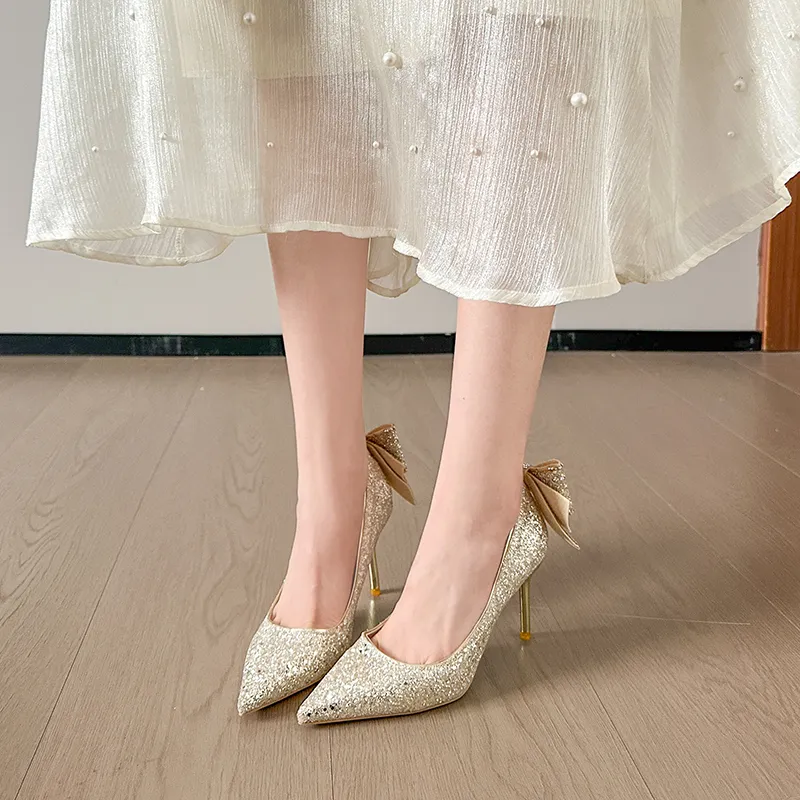 Dawei's House Slim Heel High Heels Women's Gift Box Set-1