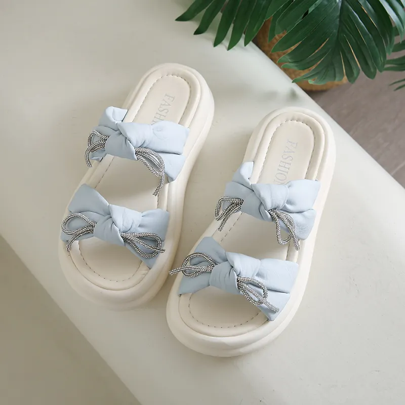 Dawei's House Rubber Sole Slip Resistant Quick Dry Antibacterial Cushioning Slide Slippers Women's Gift Box Set-11