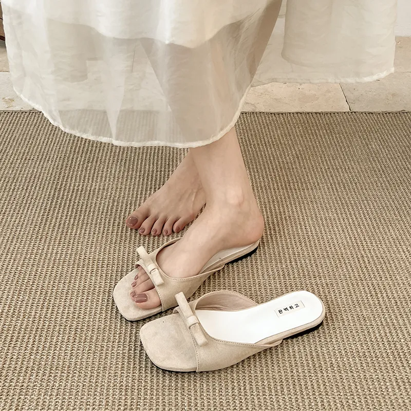 Dawei's House Slip Resistant Odor Resistant Abrasion Resistant Slide Slippers Women's-11