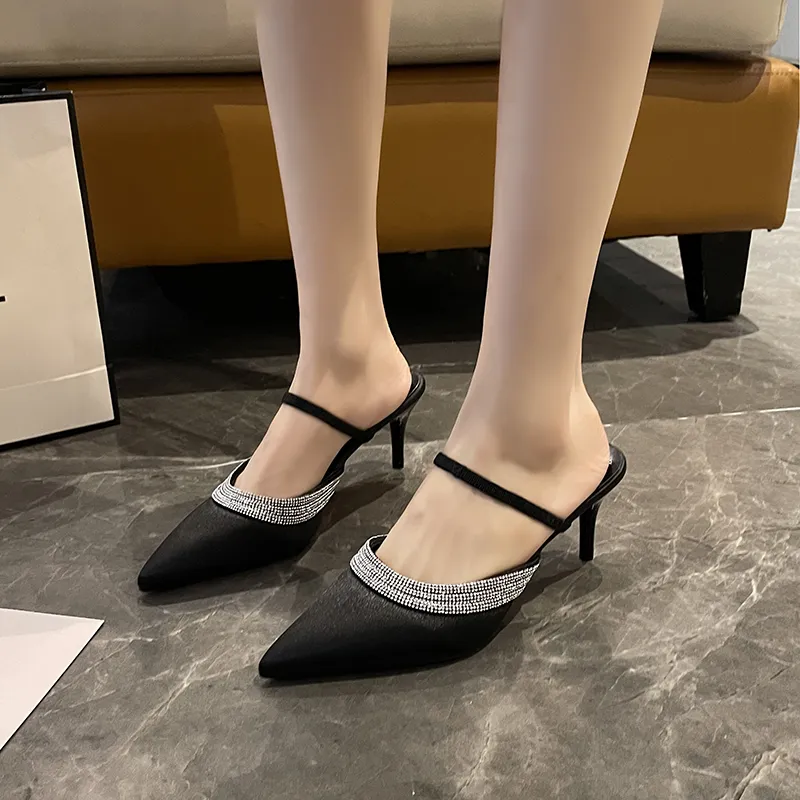 Dawei's House Rubber Sole Slip Resistant Closed Toe Slippers Women's Gift Box Set-8