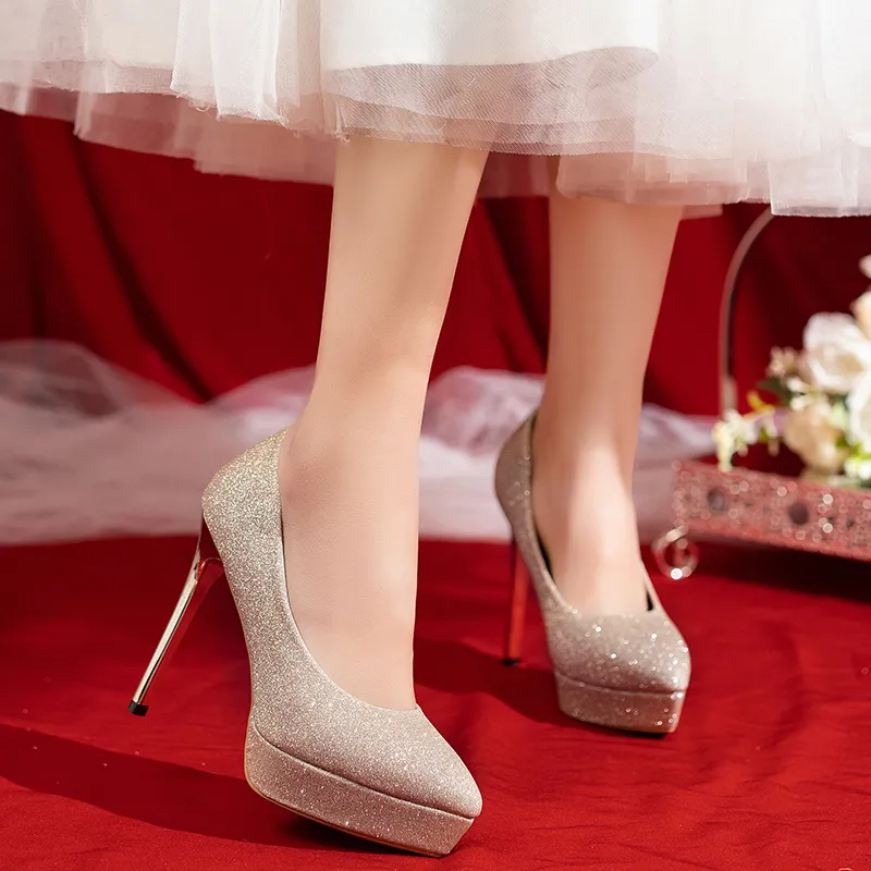 Dawei's House Slim Heel High Heels Women's-3