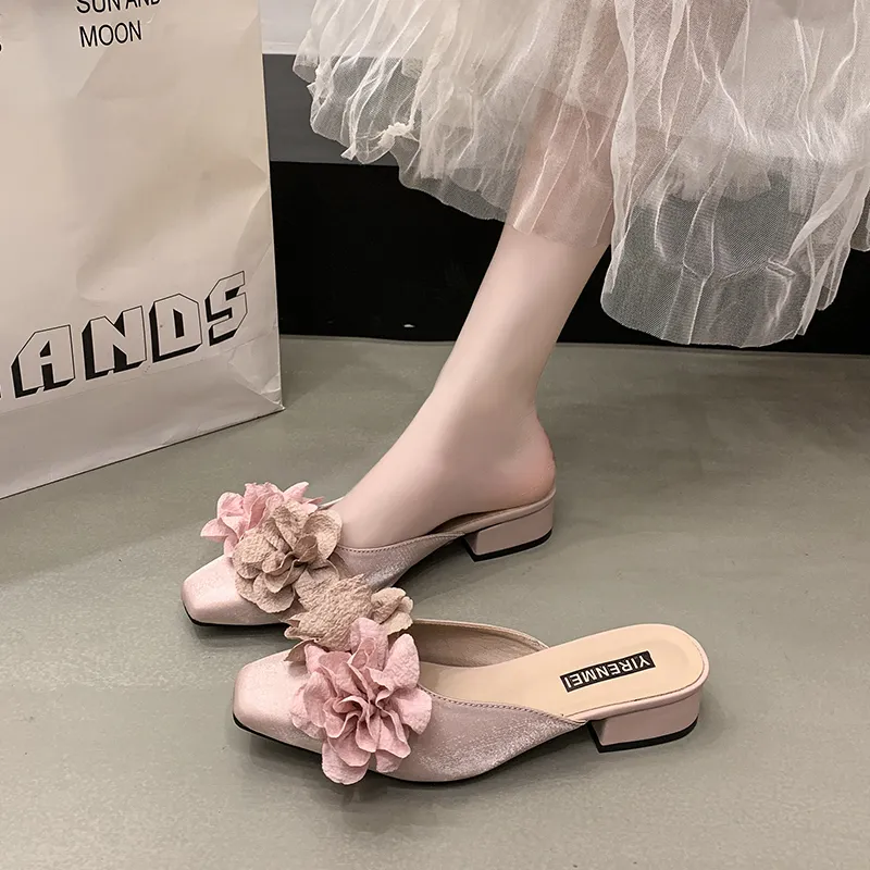 Dawei's House Odor Resistant Abrasion Resistant Slip Resistant Closed Toe Slippers Women's-5