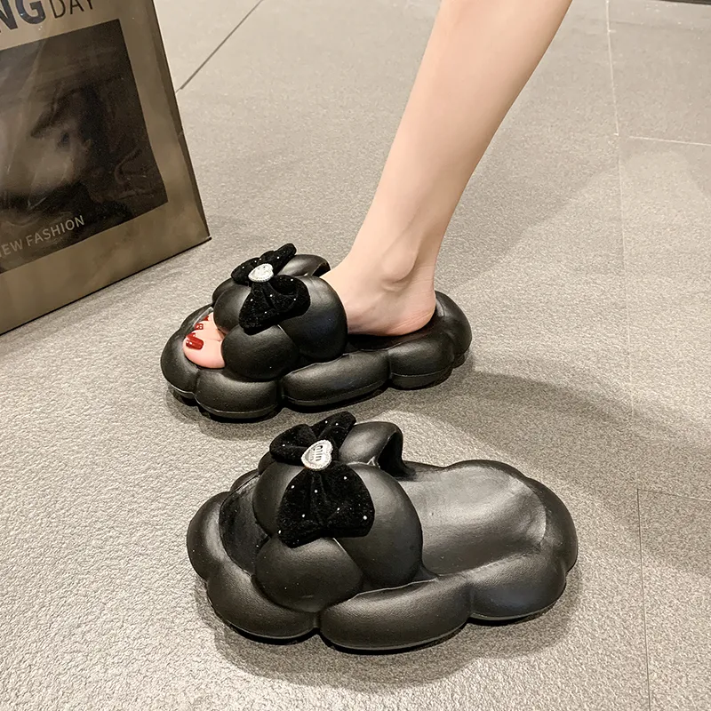 Dawei's House EVA Antibacterial, Slip Resistant, Odor Resistant Slide Slippers Women's-20