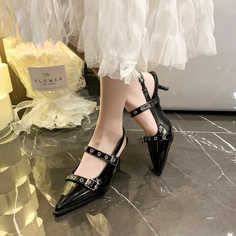 Dawei's House Slim Heel High Heels Women's Gift Box Set-14