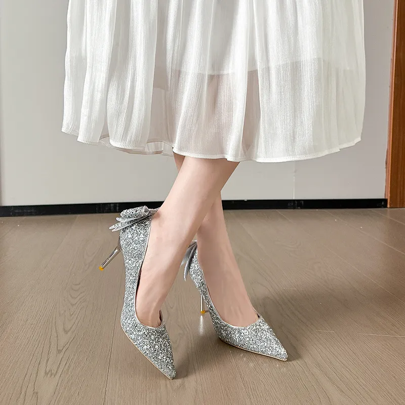 Dawei's House Slim Heel High Heels Women's Gift Box Set-32