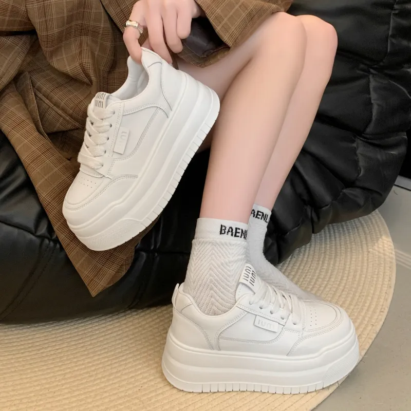 Dawei's House Cushioning Abrasion Resistant Balance Low Top Skateboard Shoes Women's-1