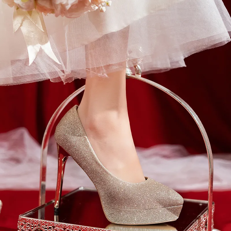 Dawei's House Slim Heel High Heels Women's-4