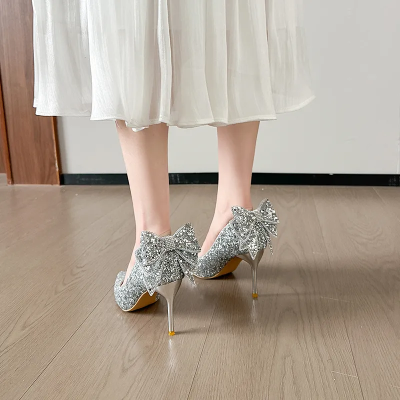 Dawei's House Slim Heel High Heels Women's Gift Box Set-33