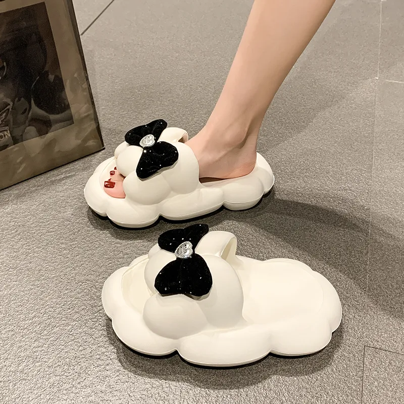 Dawei's House EVA Antibacterial, Slip Resistant, Odor Resistant Slide Slippers Women's-5