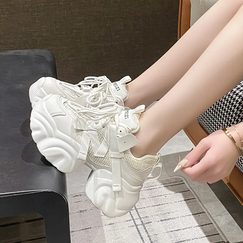 Dawei's House Low Top Chunky Sneakers Women's-5