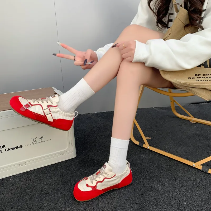 Dawei's House Low Top Casual Shoes Women's-2