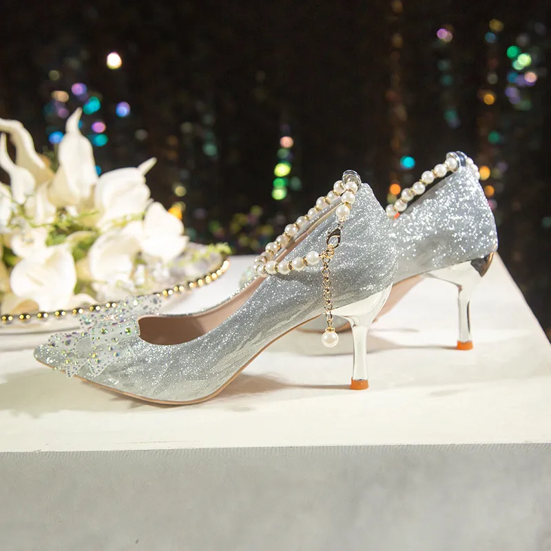 Dawei's House Slim Heel High Heels Women's Gift Box Set-14