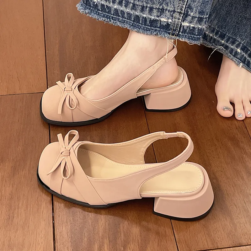 Dawei's House Chunky Heel High Heels Women's-5