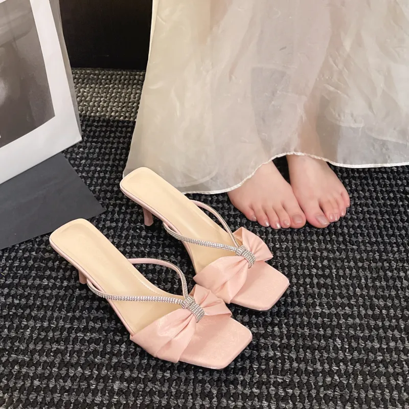 Dawei's House Rubber Sole Slip Resistant Slide Slippers Women's Gift Box Set-5