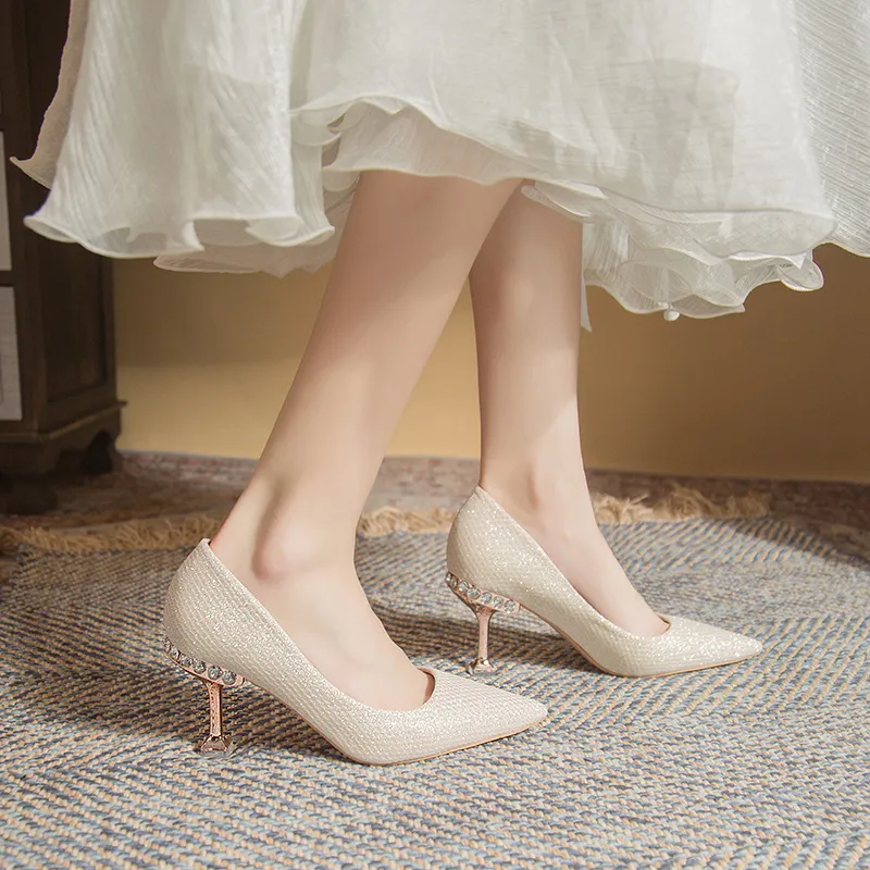 Dawei's House Slim Heel High Heels Women's Gift Box Set-6