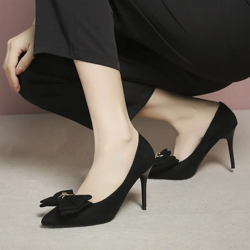 Dawei's House Slim Heel High Heels Women's-1