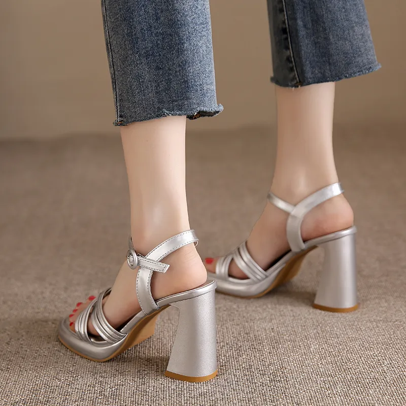 Dawei's House One Strap Sandals Women's-4
