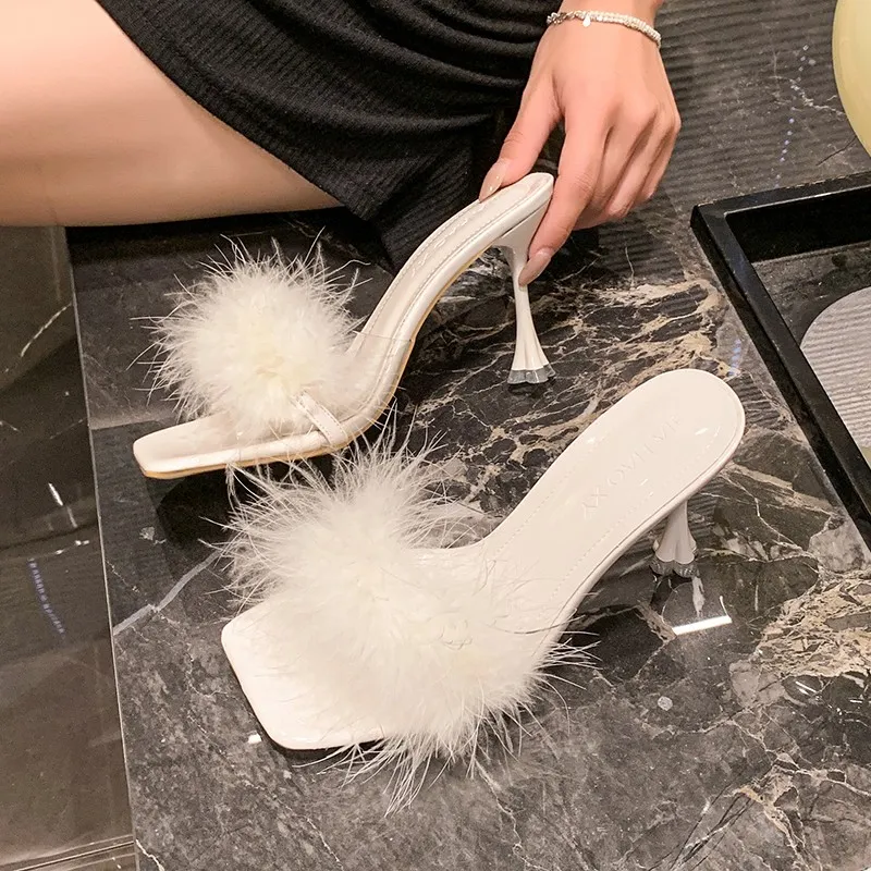 Dawei's House Rubber Sole Slip Resistant Slide Slippers Women's Gift Box Set-3