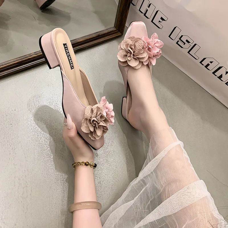 Dawei's House Odor Resistant Abrasion Resistant Slip Resistant Closed Toe Slippers Women's-2