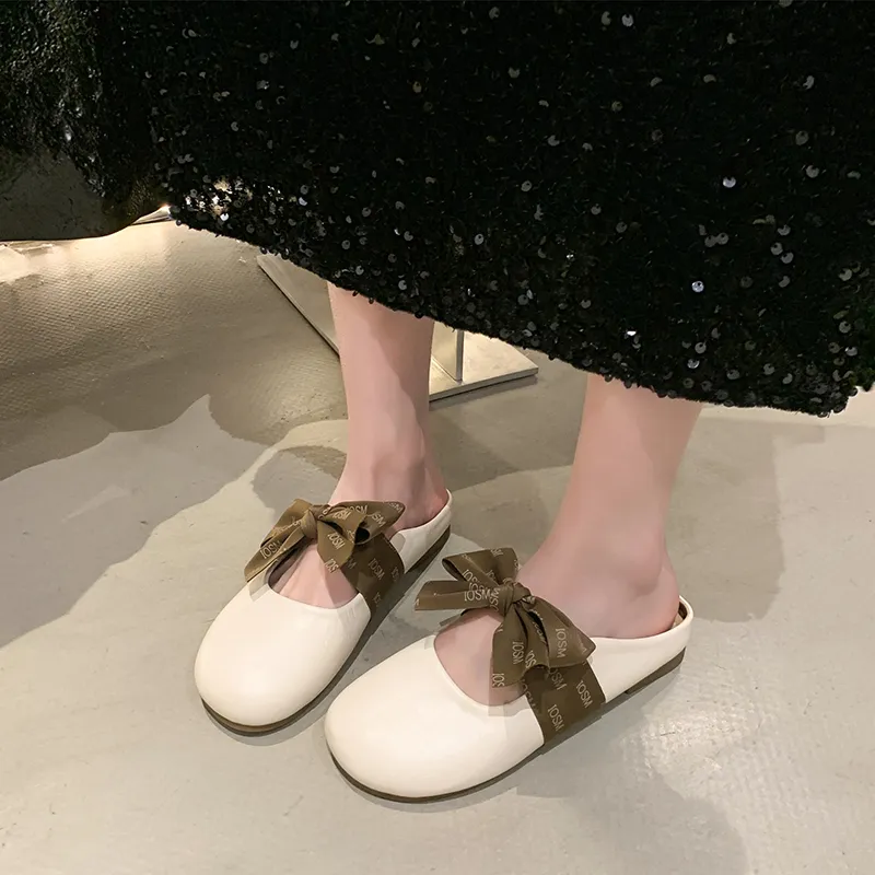 Dawei's House Abrasion Resistant Slip Resistant Closed Toe Slippers Women's-1
