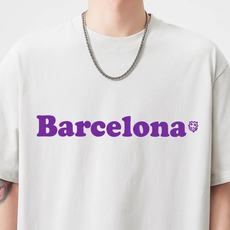 FCB ARCELONA T Shirts Unisex-6