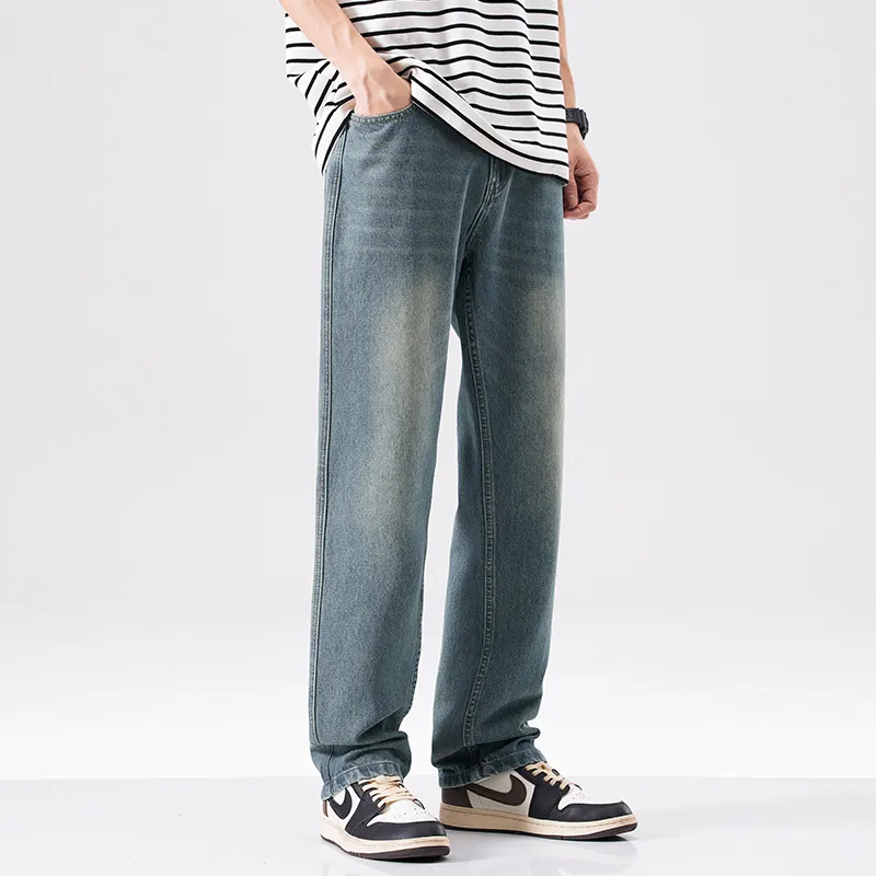 FCB ARCELONA Jeans Unisex Vintage Blue-3