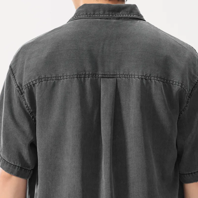 FCB ARCELONA Shirt Unisex Black Gray-3