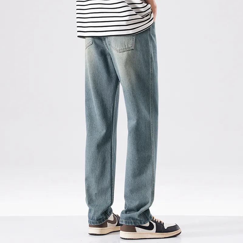 FCB ARCELONA Jeans Unisex Vintage Blue-5