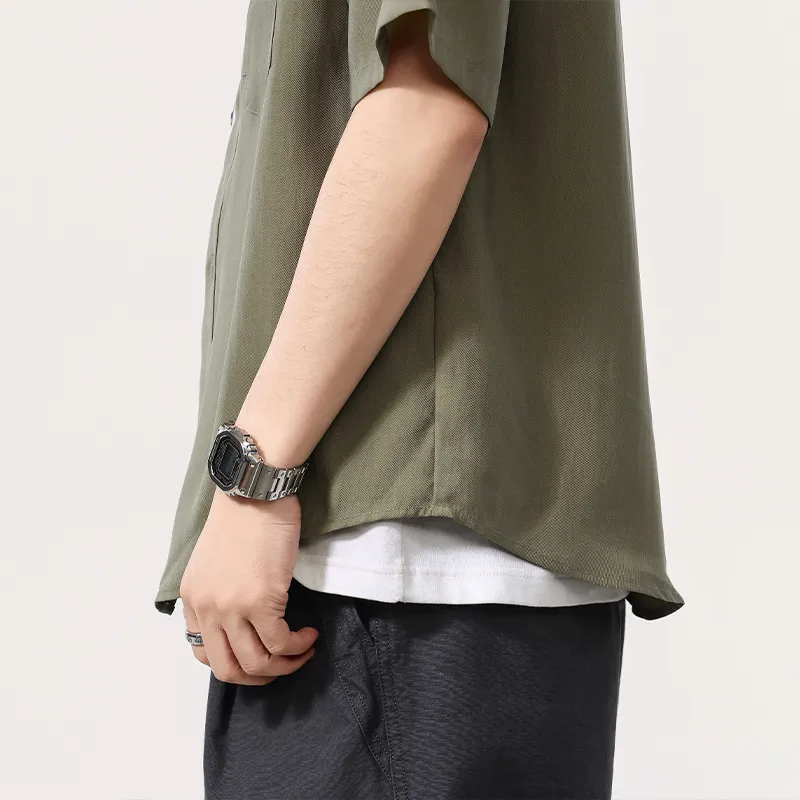 FCB ARCELONA Shirt Unisex Khaki Green-4