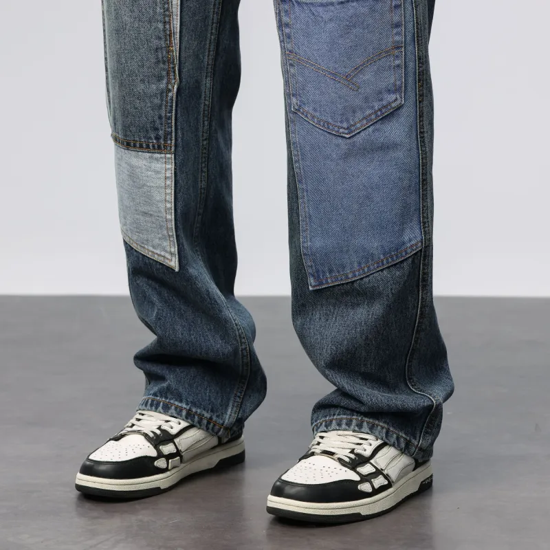 FCB ARCELONA Jeans Unisex Vintage Blue-4