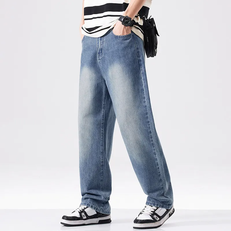 FCB ARCELONA Jeans Unisex Light Blue-4