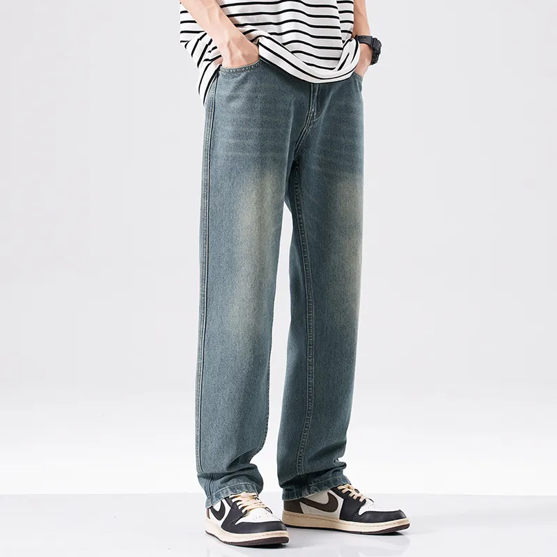 FCB ARCELONA Jeans Unisex Vintage Blue-2