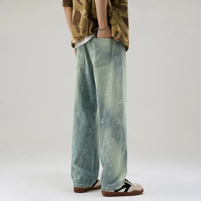 FCB ARCELONA Jeans Unisex Blue-5