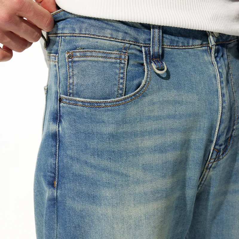 FCB ARCELONA Jeans Unisex Sky Blue-2