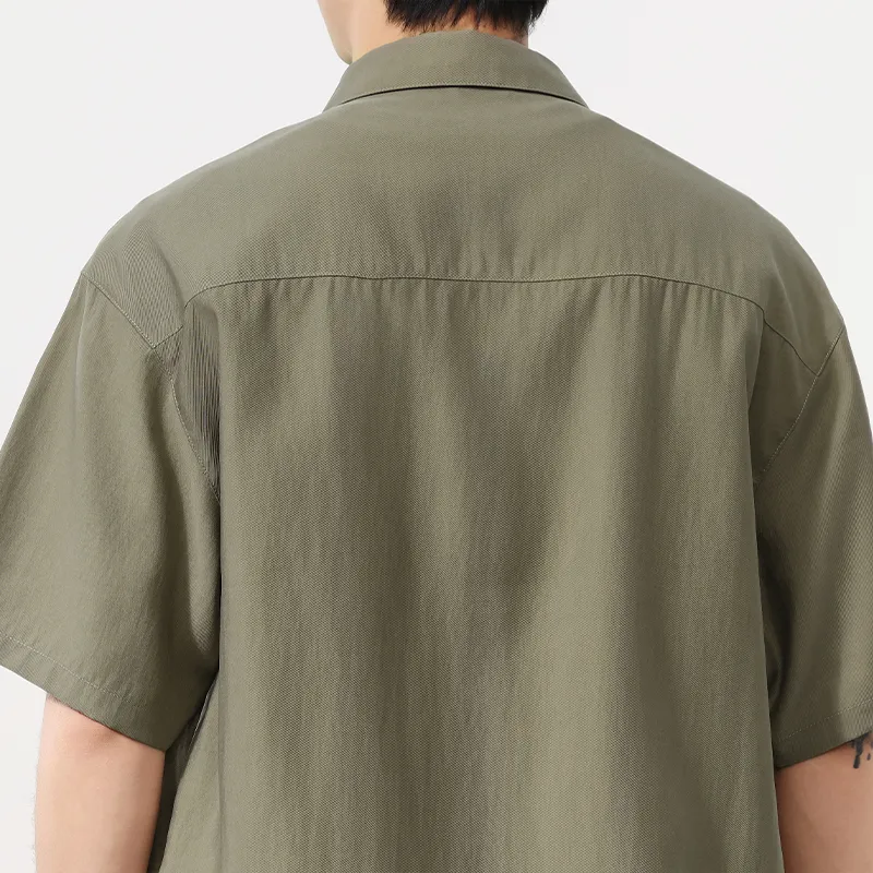 FCB ARCELONA Shirt Unisex Khaki Green-3