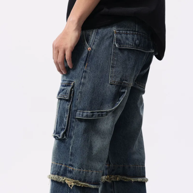 FCB ARCELONA Jeans Unisex Nostalgic Blue-5