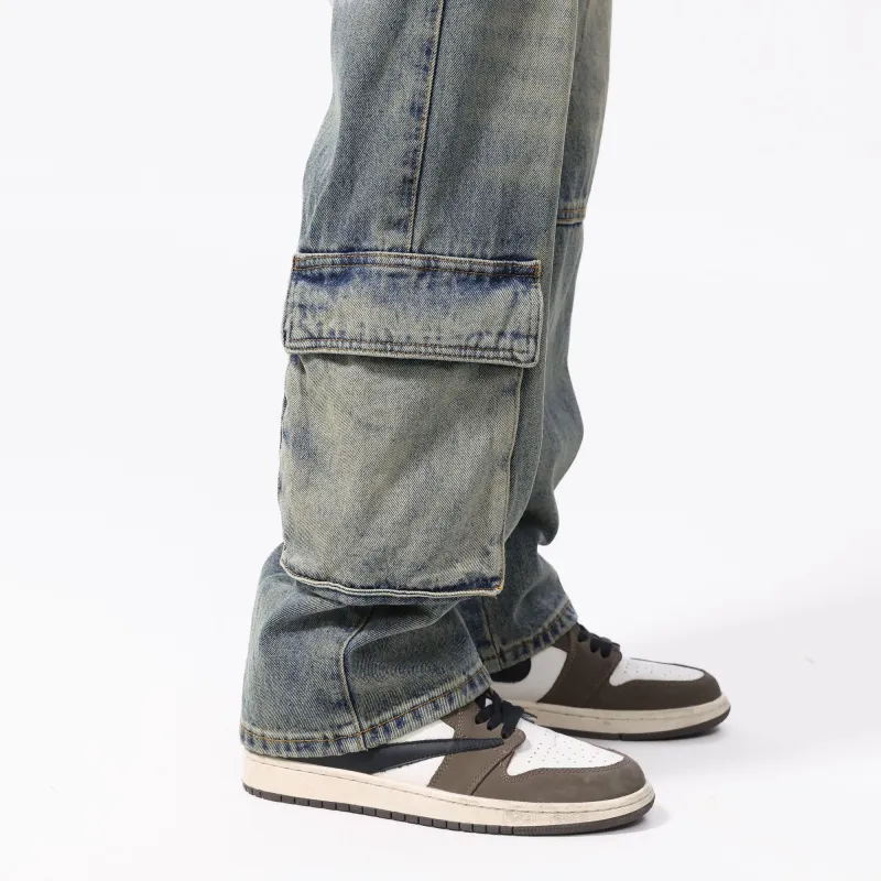FCB ARCELONA Jeans Unisex Nostalgic Blue-4