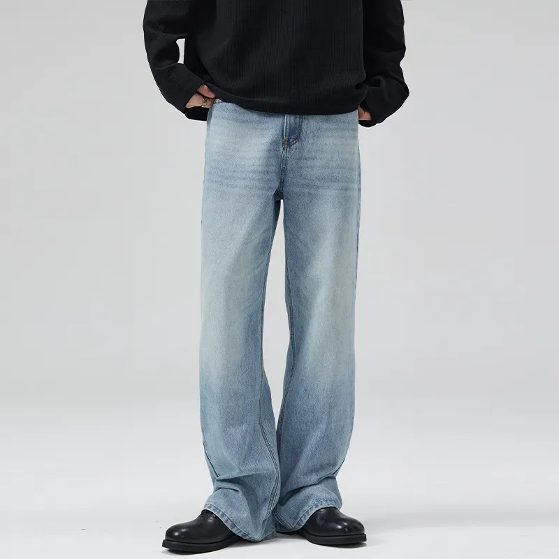 FCB ARCELONA Jeans Men's Light Blue-2