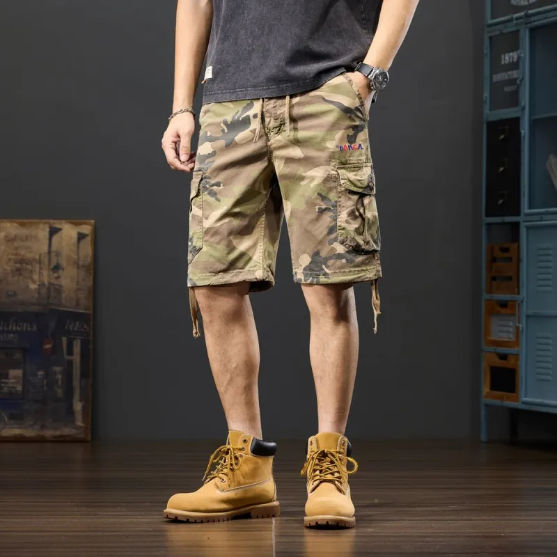 FCB ARCELONA Cargo Shorts Unisex-10
