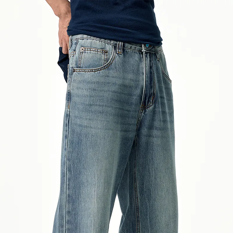 FCB ARCELONA Jeans Unisex Light Blue-2